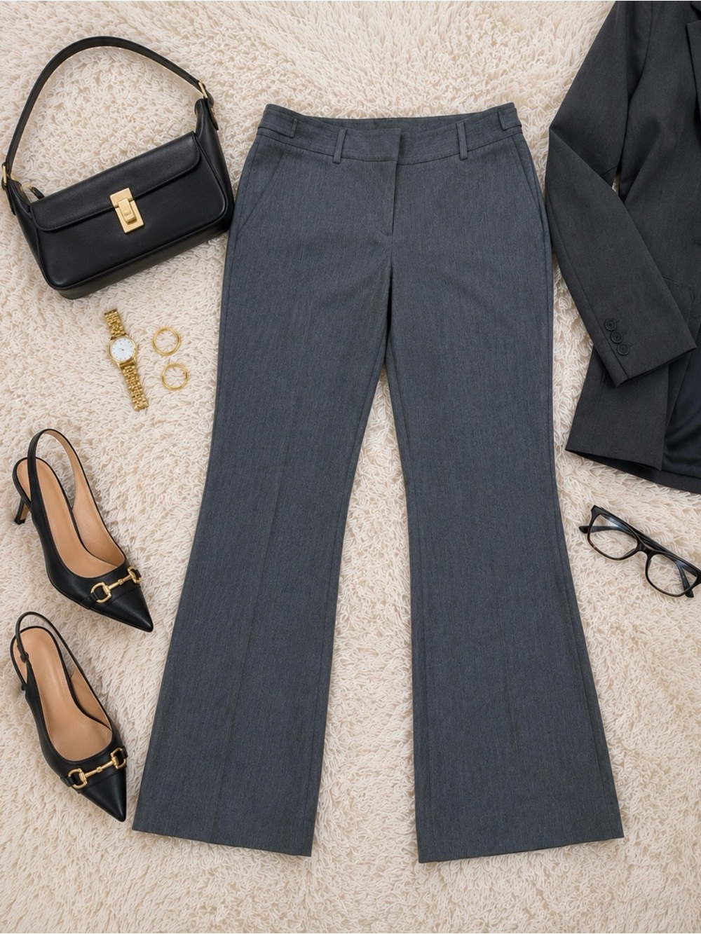 Slim Columnist Pants Adjustable Waistband